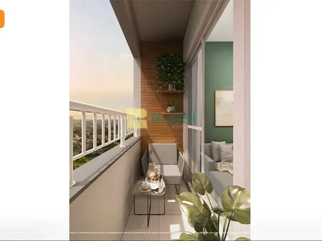Apartamento com 37m² 2 quartos e 1 banheiro, à venda, no bairro Parque dos Ipês em São José dos Campos