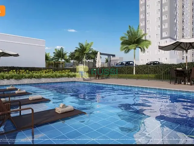 Apartamento com 37m² 2 quartos e 1 banheiro, à venda, no bairro Parque dos Ipês em São José dos Campos