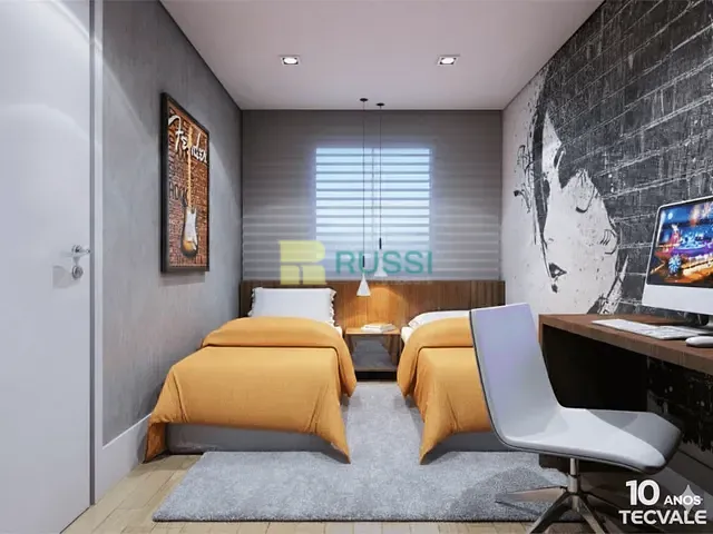 Apartamento com 80m² 2 quartos e 2 banheiros, à venda, no bairro Vila Adyana em São José dos Campos