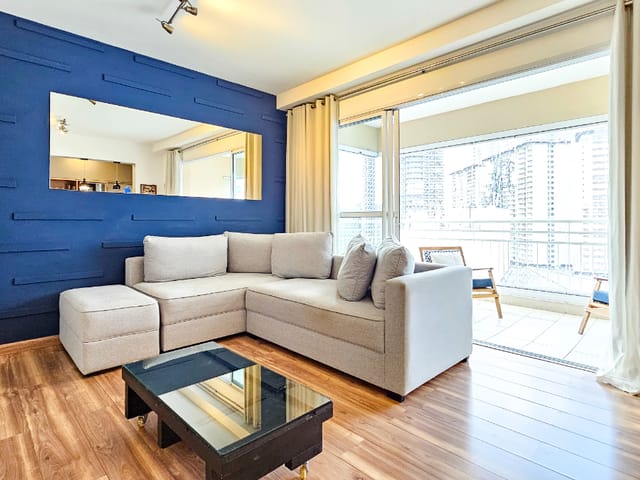 Foto do Apartamento - Apartamento tipo para venda em Santo Amaro com 2 quartos, sendo 1 suíte, 64m² | Lares e Andares Imóveis