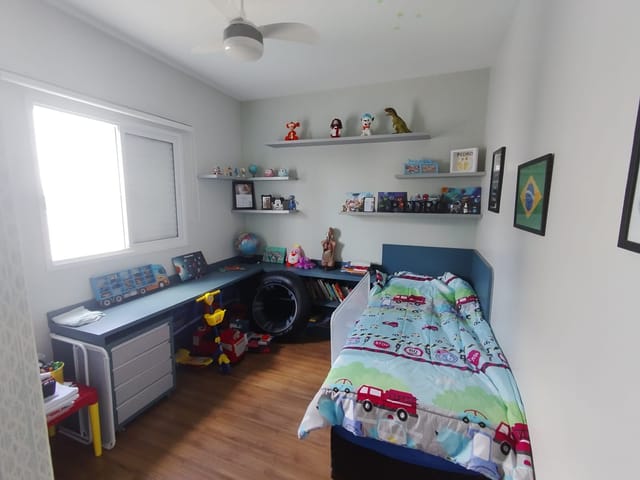 Apartamento com 100m² 3 quartos e 2 banheiros, à venda, no bairro Vila Jaboticabeira em Taubaté