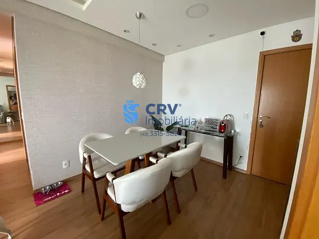 Apartamento com 91m² 3 quartos e 2 banheiros, à venda, no bairro Terra Bonita em Londrina