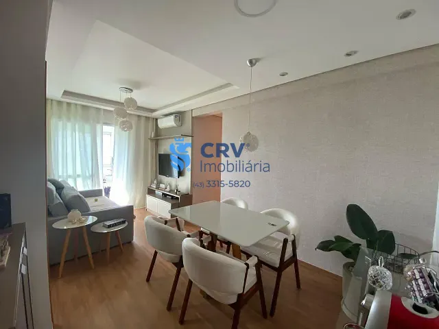 Apartamento com 91m² 3 quartos e 2 banheiros, à venda, no bairro Terra Bonita em Londrina