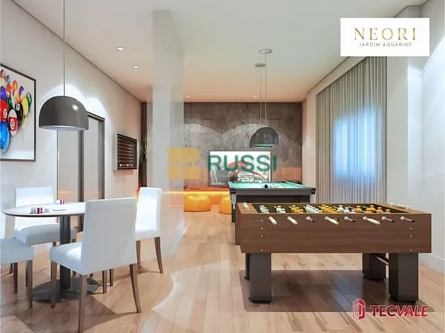 Apartamento com 149m² 3 quartos e 2 banheiros, à venda, no bairro Parque Residencial Aquarius em São José dos Campos