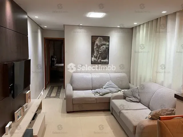 Apartamento com 70m² 2 quartos e 2 banheiros, à venda, no bairro Parque São Vicente em Mauá