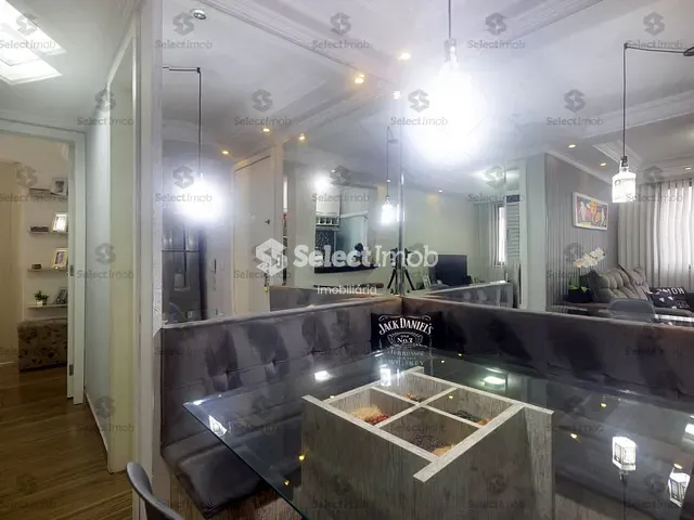 Apartamento com 51m² 2 quartos e 2 banheiros, à venda, no bairro Parque São Vicente em Mauá