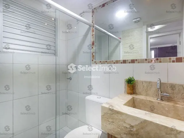 Apartamento com 51m² 2 quartos e 2 banheiros, à venda, no bairro Parque São Vicente em Mauá