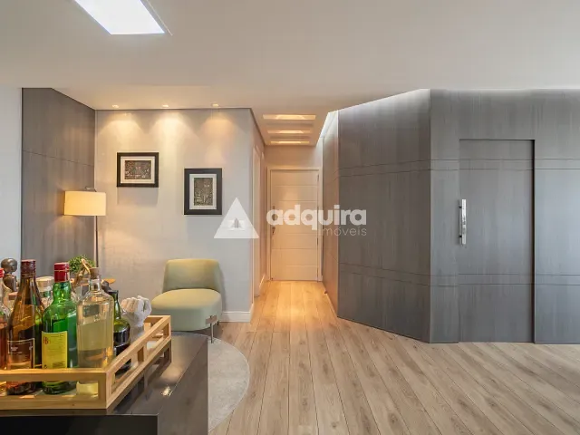 Apartamento com 230m² 3 quartos e 5 banheiros, à venda, no bairro Centro em Ponta Grossa