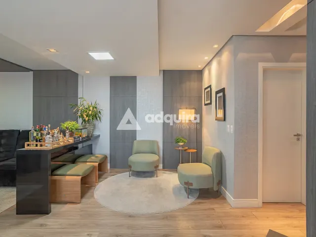 Apartamento com 230m² 3 quartos e 5 banheiros, à venda, no bairro Centro em Ponta Grossa