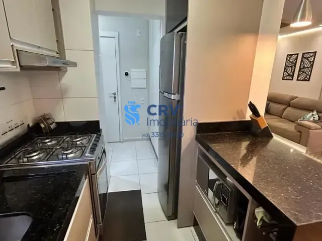 Apartamento com 70m² 2 quartos e 2 banheiros, à venda, no bairro Gleba Palhano em Londrina