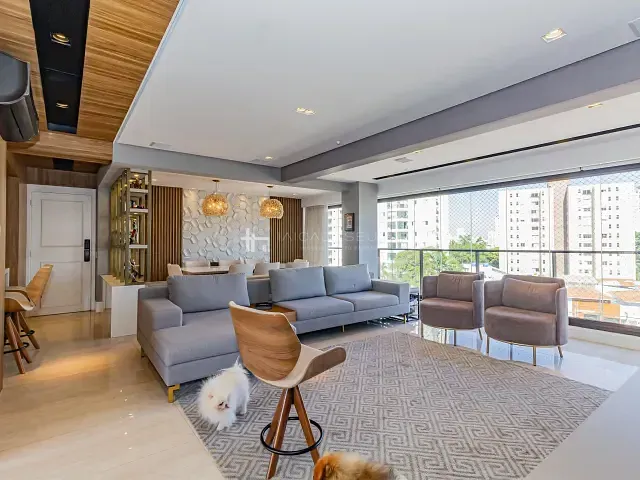 Apartamento 3 quartos e 4 banheiros, à venda, no bairro Campo Belo em São Paulo