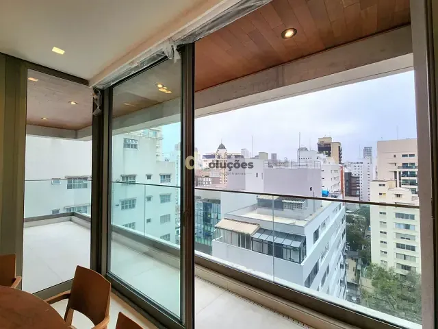 Apartamento 2 quartos e 3 banheiros, para alugar, no bairro Jardim Europa em São Paulo