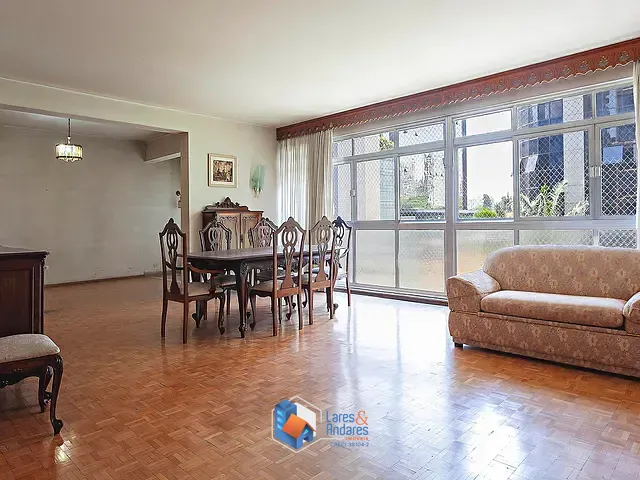 Apartamento com 260m² 3 quartos e 3 banheiros, à venda, no bairro Higienópolis em São Paulo