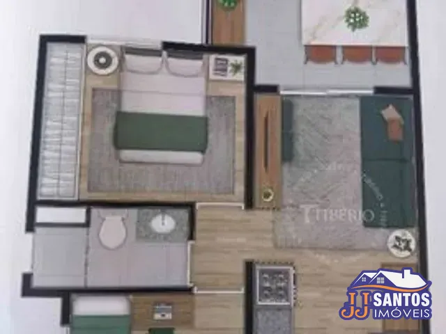 Apartamento com 42m² 2 quartos e 1 banheiro, à venda, no bairro Tatuapé em São Paulo