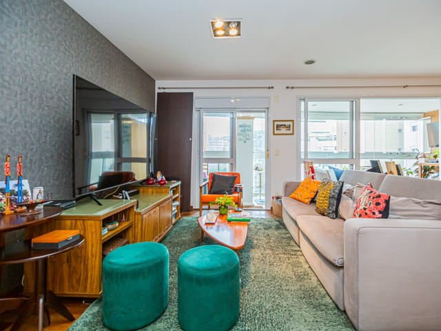 Foto do Apartamento - Apartamento tipo para venda em Vila Olímpia com 3 quartos, sendo 3 suítes, 125m² | Lares e Andares Imóveis