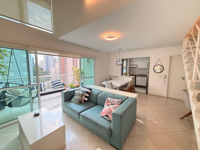 Foto do Apartamento - Apartamento tipo para venda em Vila Nova Conceição com 2 quartos, sendo 1 suíte, 78m² | Lares e Andares Imóveis