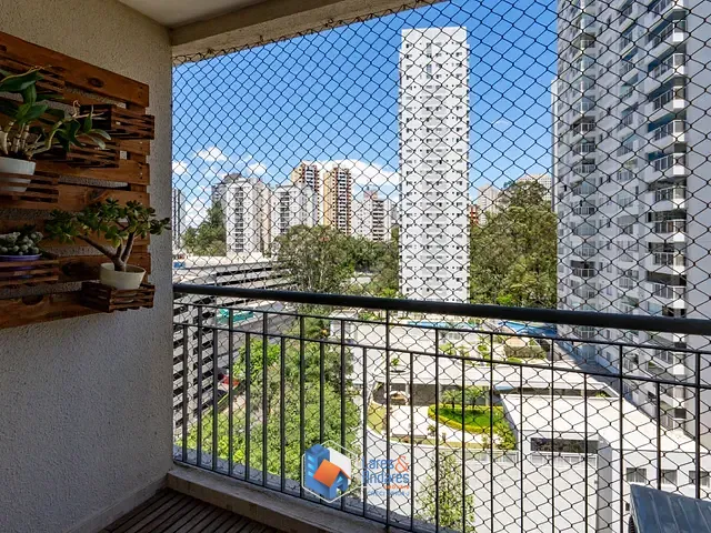 Apartamento com 55m² 2 quartos e 2 banheiros, à venda, no bairro Vila Andrade em São Paulo