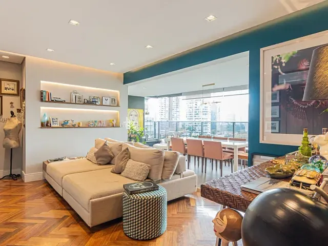 Apartamento 3 quartos e 4 banheiros, à venda, no bairro Cidade Monções em São Paulo