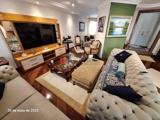 Apartamento com 303m² 3 quartos e 5 banheiros, à venda, no bairro Santa Paula em São Caetano do Sul