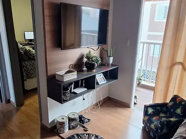 Apartamento com 52m² 2 quartos e 1 banheiro, à venda, no bairro Parque Campo Bonito em Indaiatuba