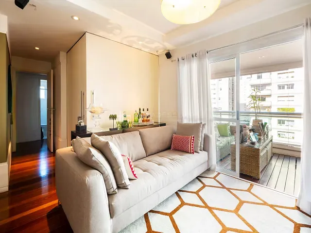 Apartamento 3 quartos e 4 banheiros, à venda, no bairro Brooklin Novo em São Paulo