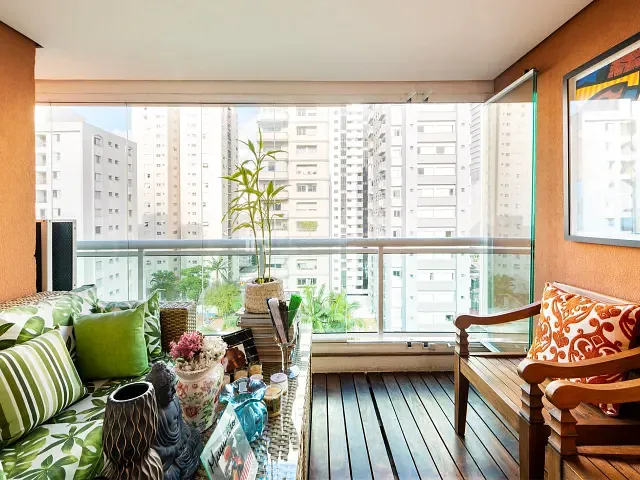Apartamento 3 quartos e 4 banheiros, à venda, no bairro Brooklin Novo em São Paulo