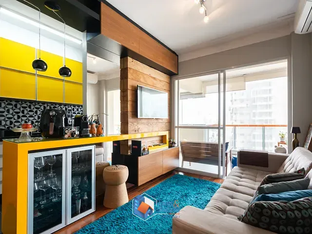 Apartamento com 47m² 1 quarto e 1 banheiro, à venda, no bairro Chácara Klabin. em São Paulo