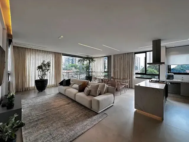 Apartamento 3 quartos e 4 banheiros, à venda, no bairro Brooklin Paulista em São Paulo