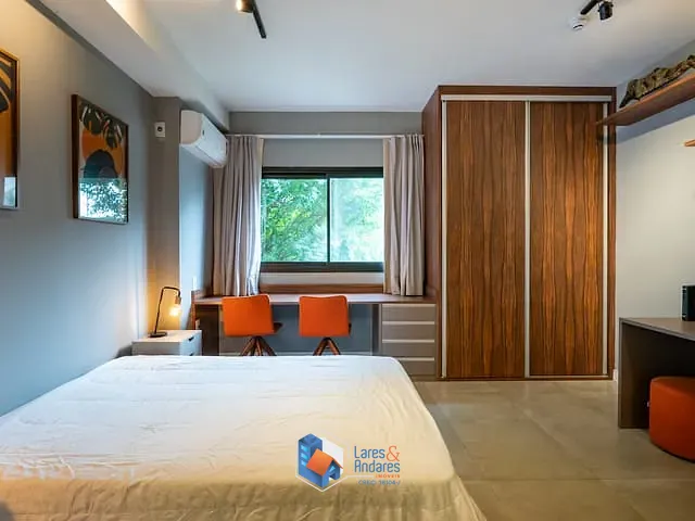 Apartamento com 25m² 1 quarto e 1 banheiro, à venda, no bairro Moema em São Paulo