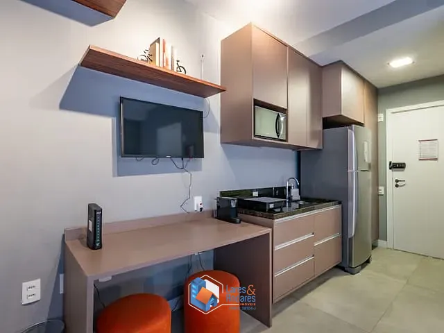 Apartamento com 25m² 1 quarto e 1 banheiro, à venda, no bairro Moema em São Paulo