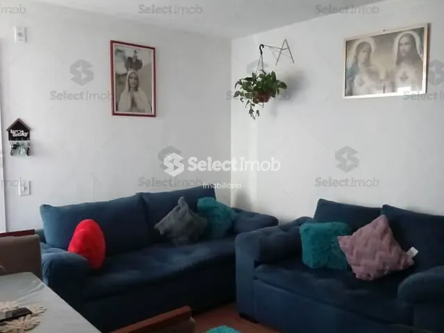 Apartamento com 55m² 2 quartos e 1 banheiro, à venda, no bairro Jardim Alzira Franco em Santo André
