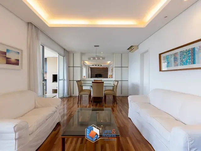 Apartamento com 168m² 3 quartos e 5 banheiros, à venda, no bairro Brooklin em São Paulo