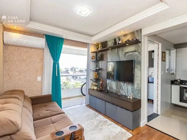 Apartamento 2 quartos e 1 banheiro, à venda, no bairro Cidade Jardim em São José Dos Pinhais