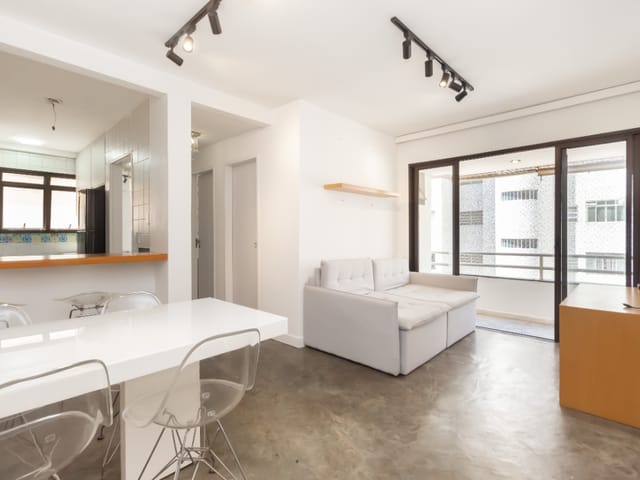 Foto do Apartamento - Apartamento para venda em Consolação com 1 quarto , 45m² | Lares e Andares Imóveis