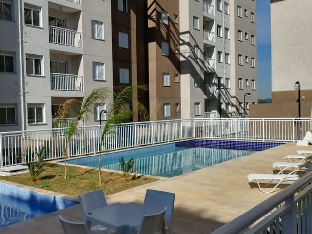 Apartamento com 47m² 2 quartos e 1 banheiro, à venda, no bairro Jardim Barro Branco em Cotia