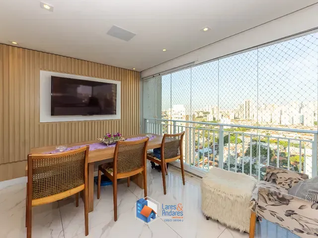 Apartamento com 110m² 3 quartos e 4 banheiros, à venda, no bairro Bosque da Saúde em São Paulo