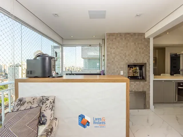 Apartamento com 110m² 3 quartos e 4 banheiros, à venda, no bairro Bosque da Saúde em São Paulo