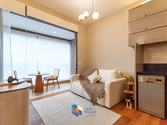 Apartamento com 35m² 1 quarto e 1 banheiro, à venda, no bairro Vila Nova Conceição em São Paulo
