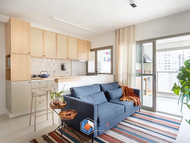 Apartamento com 70m² 2 quartos e 2 banheiros, à venda, no bairro Vila Madalena em São Paulo