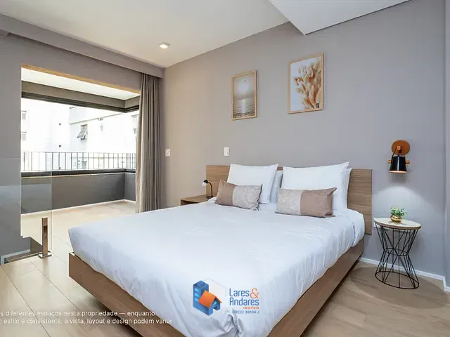 Apartamento com 47m² 1 quarto e 1 banheiro, à venda, no bairro Jardim Paulista em São Paulo