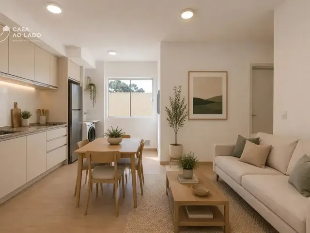 Apartamento 2 quartos e 1 banheiro, à venda, no bairro Thomaz Coelho em Araucária