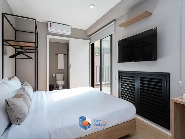 Apartamento com 36m² 1 quarto e 1 banheiro, à venda, no bairro Jardim Paulista em São Paulo