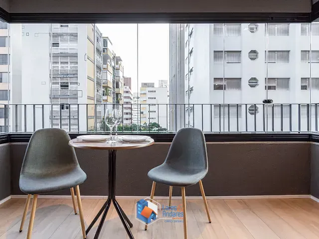 Apartamento com 32m² 1 quarto e 1 banheiro, à venda, no bairro Jardim Paulista em São Paulo