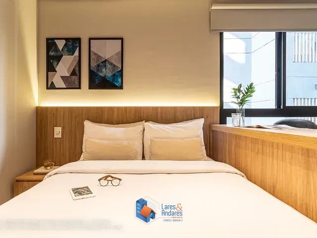 Apartamento com 19m² 1 quarto e 1 banheiro, à venda, no bairro Jardim Paulista em São Paulo