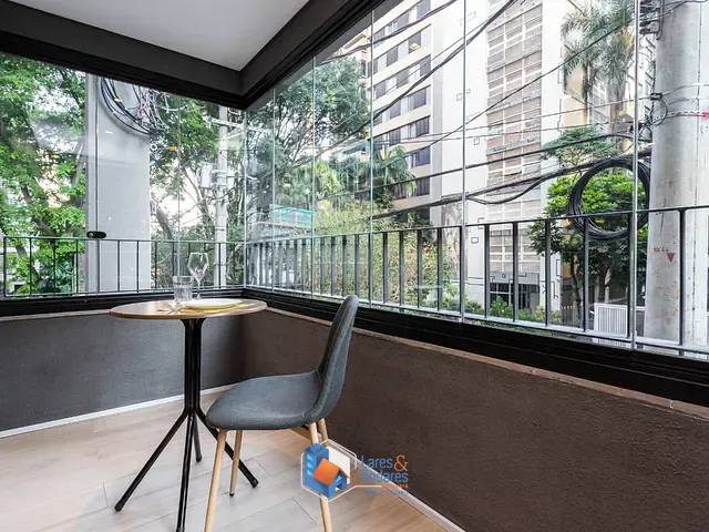 Apartamento com 38m² 1 quarto e 1 banheiro, à venda, no bairro Jardim Paulista em São Paulo