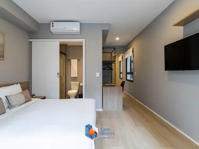 Apartamento com 38m² 1 quarto e 1 banheiro, à venda, no bairro Jardim Paulista em São Paulo