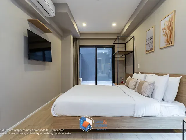 Apartamento com 34m² 1 quarto e 1 banheiro, à venda, no bairro Jardim Paulista em São Paulo