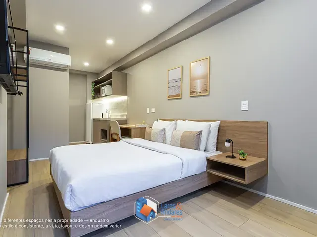 Apartamento com 25m² 1 quarto e 1 banheiro, à venda, no bairro Jardim Paulista em São Paulo