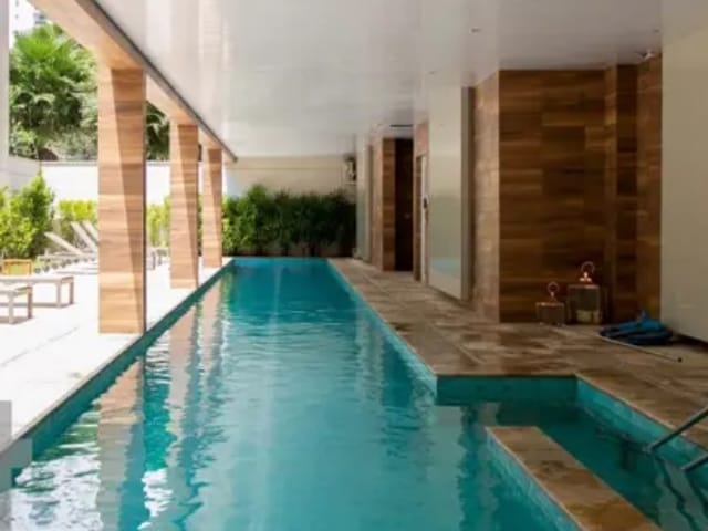Foto do Apartamento - Apartamento à venda no Campo Belo,  2 quartos, 2 suítes, varanda gourmet, ar condicionado, 2 vagas. Lazer completo com piscina, sauna - São Paulo/SP | Paulista Imóveis