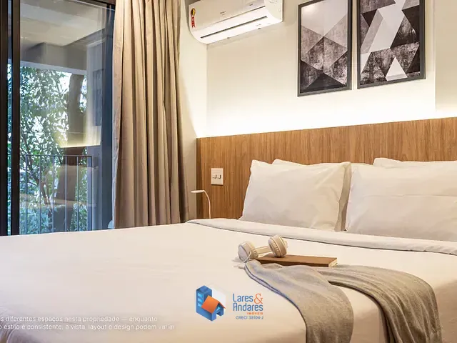 Apartamento com 31m² 1 quarto e 1 banheiro, à venda, no bairro Jardim Paulista em São Paulo